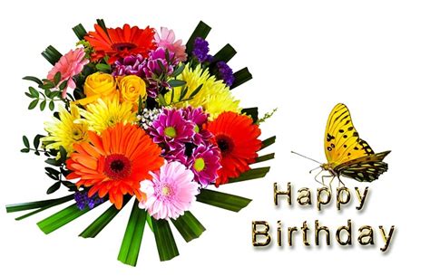 happy birthday bild blumen|Happy Birthday Blumen Bilder